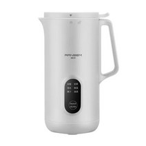 죽 제조기 죽만는드기계 죽만들기 샤오미다기능 아침 식사 기계 350ml 전기 두유 메이커 스마트 쥬서 블렌더 콩 우유 필터 없음, White+AU+220V