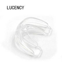 전문 실리콘 치과 마우스 가드마우스 가드안전 보호 치아복싱 스포츠용 Bruxism 방지M, 01 Lucency