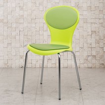 무인도 아리랑의자 C형 식탁의자 땅콩의자 인테리어의자, 블랙/블랙인조