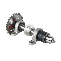 절단기 스핀들 베어링 시트 풀리 벤치 톱 드릴 목공 로타리 선반 DIY 비드 기계 절단 척 213281, Set 1213281