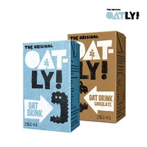 오틀리 오트 드링크 250ml x 18팩 1박스, 02 초코 3103-29505