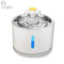 김용석생활연구소 플라워 펫 정수기 2.4L, 혼합색상