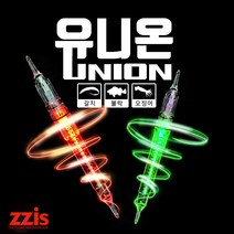 찌스 유니온 반사스프링 갈치 수중집어등, 오렌지, 1점등(광폭)