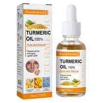 세럼10ml Turmeric Essential Oil Organic For Dark Spots 100 Pure Therapeutic Grade Moisturizing, 01 10ml