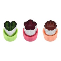 회전채칼 스파이럴라이저 과일 컷 별 모양 퐁당 케이크 쿠키 플런저 금형 커터 도구 오이 반죽 베이킹 주, 03 C