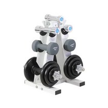 A형 삼각 아령 거치대 헬스장 덤밸 정리 보관대 거치, 4단 덤벨랙 블랙, 1개