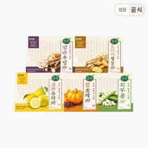 순작 건강차 티백 4개 골라담기 / 도라지생강차 작두콩차 모과유자차 연근우엉차 팥호박차 옥수수수염차, 3.팥호박차40T 2개+모과유자차40