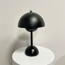 테이블 램프 버드 라이트 북유럽 간단한 크리 에이 티브 LED 연구 책상 조명 침실 머리맡 홈 장식 밤 마카롱 버섯 빛, Black, EU plug