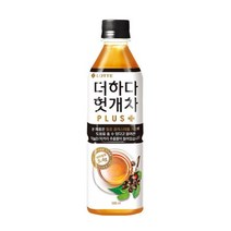 칠성 건강차 갈증해소 더하다헛개차 식이섬유 음료 500ML 12개, 26세트