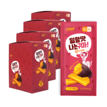 [스낵24] 일할 맛 나는구마 100% 고구마바, 22g, 40개입