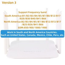 EDUP 4G WiFi 라우터 1200Mbps 무선 SIM 카드 슬롯 Rj45 LTE 2.4G/5GHz 듀얼 밴드 핫스팟, 러시아 연방_버전 3