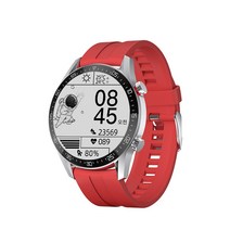 트렌드세터스페이스 블루투스 폰스포츠 스마트워치 SK7/L13/M300B, 탱고레드(테이프)-국제버전(중국), 하나
