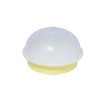 싱글만랩 전자렌지용 국산찜기, 옐로우 x 1개