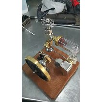 스털링 미니엔진 모델 소형 연료로 디젤 사판 16기통 8기통 항공기 엔진 시동 가능, 05 프리피스톤 속도조절 엔진