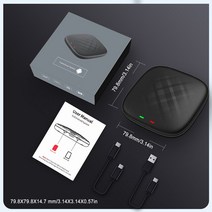 무선카플레이 CPC200-Tbox 미니 Carplay Ai 상자 Andoroid 11 무선 안드로이드 자동 원래 스크린 유선, 02 Tbox-NA-LOGO