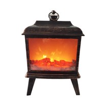 밀스턴 분위기좋은 LED 벽난로 불멍무드등, C형