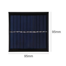 휴대용 태양열발전기 배터리 캠핑 차박 전원 충전기 태양 전지 패널 5V 2W 내장 10000mAh 배터리 휴대용 열, CHINA, 03 1W 5.5V