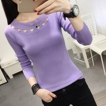 여성 데일리 슬림핏 예쁜 니트티 G3430
