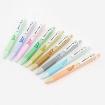 사각 바디 검정색 볼펜 니들펜 0.38/0.5/0.7mm, 고구마라떼