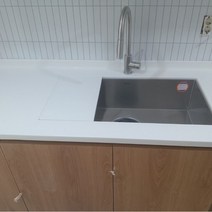 국산인조대리석 싱크대 조리대 확장 주문제작 핸드메이드, 35cm, 오로라