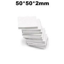 에바폼 EVA폼 압축스펀지 스티로폼 폼보드제작 스치로폼 10100pcs 양면 테이프 초강력 자기 접착 EVA 폼 스티커 패드 사각형 원형 헤비 듀티 장착 다중 크기, 55.White  50x50x2mm - 100PCS -