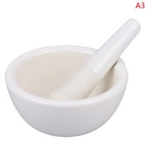 절구통 돌절구 깨절구 1PC 60/80/100mm 박격포 및 유 봉 향신료 분쇄기 세라믹 그릇 하드 음식 주방 도구, 03 100mm