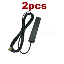 gsm 안테나 868mhz 915 iotglued 스트립 868m 패치 안테나 sma-male 커넥터 공중 3 미터 케이블 868 mhz 915 mhz 안테나 안테나, 02 2pcs