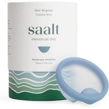 Saalt 생리 Disc | 의료용 실리콘-생리컵 또는 탐폰 대체품