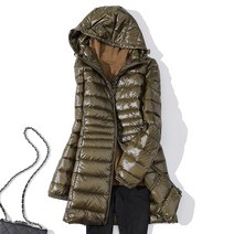 A 여성 겨울 따뜻한 덕다운 구스다운 코트 재킷 자켓 슬림핏 가을 거위털 타이트 오리털