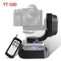 팬틸트 orsda yt-500 전동 원격 제어 팬 틸트 삼각대 마운트 어댑터 원격 360 파노라마 ptz 카메라 및 스마트폰 wifi, 없음
