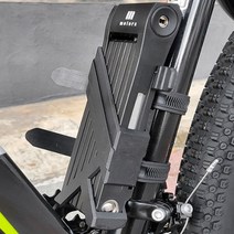 엠모터스 관절락 무쇠열쇠키 M08 자전거 자물쇠, 블랙, 선택완료