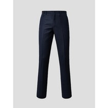 갤럭시 갤럭시 네이비 마이크로 체크 Normal Fit 정장 팬츠 (GA1802U11R)