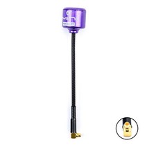 블랙쉽 롤리팝 4 RHCP 안테나 고이득 FPV 송신기/수신기 RC 레이싱용 SMA/RP-SMA/MMCX/UFL 5.8G 2.8Dbi, [28] Angle MMCX Purple