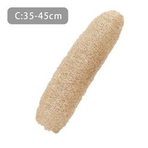 천연 유기농 수세미 스폰지 샤워 바디 스크러버 생분해성 셀룰로오스 접시, [02] 35-45cm