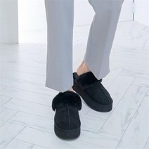 [VY] 여성 사무실화 일상룩 키높이 인조퍼 FW 슬리퍼