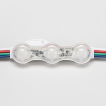 LED 3구 모듈 렌즈 RGB 5050 Z3U-V05-F X 100개