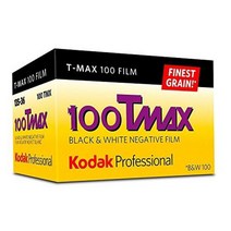 Kodak Professional 100 Tmax 블랙 앤 화이트 네거티브 필름 (ISO 100) 35mm 36 노출 (853 2848) 5675337042, 2-Pack, 2개