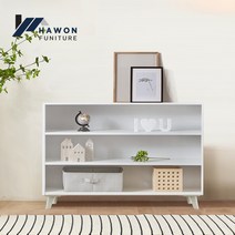 하원가구 18T 제이코 가로 세로 책장, 1060수납장-화이트