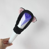 응원봉커버 슈퍼주니어 슈주 세대 지원 스틱 램프 커버 지원 램프 커버 플러시 보호 커버 콘서트 핸드 램프 주변, 램프 커버(램프 없음), 검은 고양이