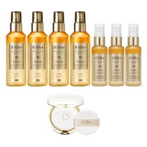 달바 화이트 수프림 미스트세럼 100ml x4 + 50ml x3 선세럼 쿠션 13ml