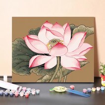 4타입 동양화그리기 대형그림아크릴화 DIY명화 유화색칠하기 HS4, 디자인2(DIH4)_40x50