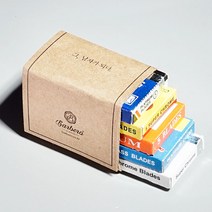 프리미엄 면도날 세트 5팩 25개 일회용면도날, 1팩