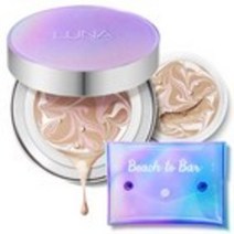 루나 에센스 수분광 팩트 FX 오로라 12.5g + 리필 12.5g + 파우치, 23호, 1세트