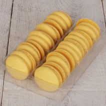 망고 마카롱 꼬끄 30개입 (노란색) 마카롱만들기 보냉팩, 60g, 1개
