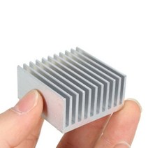 40x40x20mm 고급 알루미늄 방열판 히트싱크 열전소자, 없음