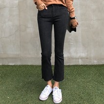 바잉몰 여성 고급진 스판 부츠컷 청바지 데님