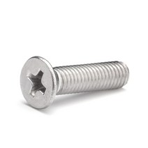 M1.4 접시머리 십자 볼트 카운터 성크 헤드 스테인리스 스틸 서스 304 스크류 나사, 10mm (30pcs)