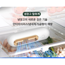 냄새제거기 충전식 살균기 냉장고 신발장 서랍 옷장 김치 박멸 소독 세균 제거, 로즈 골드