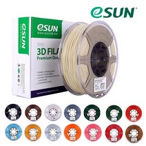 esun 정품 3D 프린터 PLA+필라멘트 1.75mm 1KG, Blue