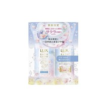LUX (럭스) 배스그로 모이스처 & 샤인 사쿠라 샴푸 컨디셔너 (트리트먼트) 체험 용량 펌프 페어 400g + 400g